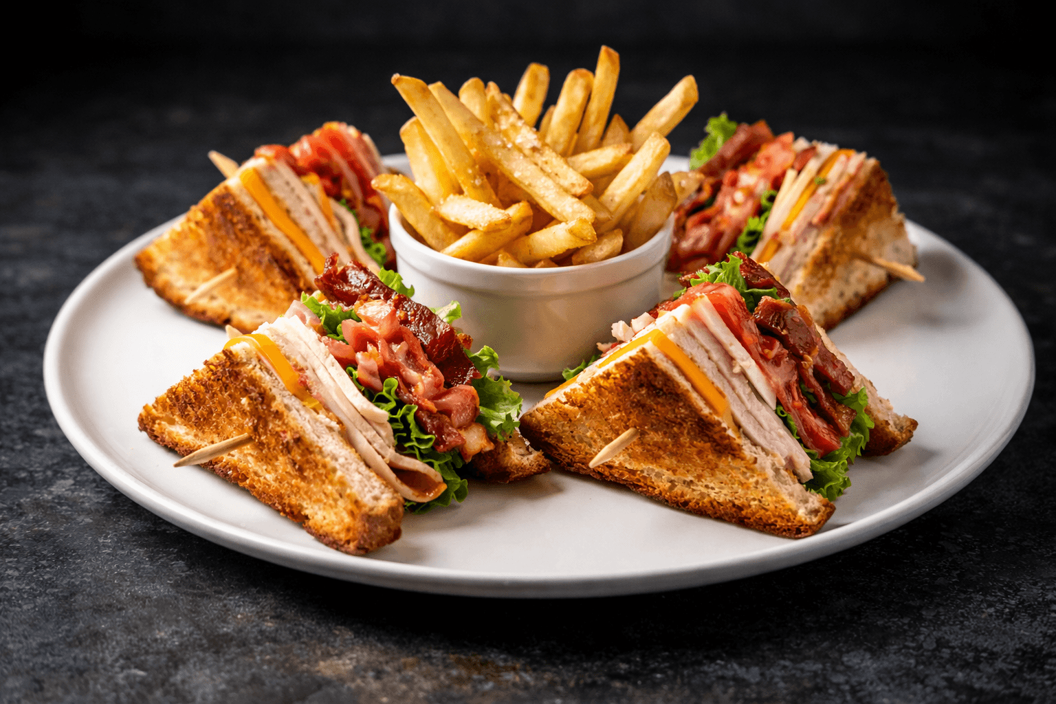 Club Sandwich plated final result